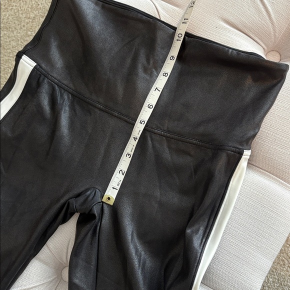 SPANX faux leather stripe leggings - Picture 10 of 13